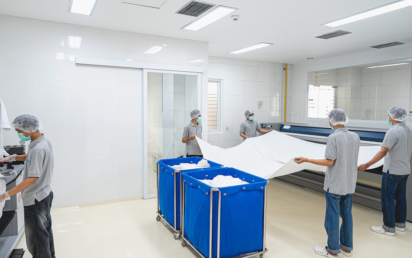 Delta Laundry production crew